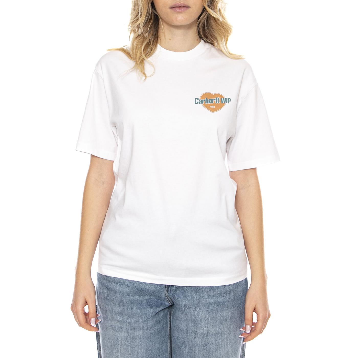 Carhartt WIP Womens Growth -- Maglietta Donna Bianca I035264-3 . CARHARTT WIP 