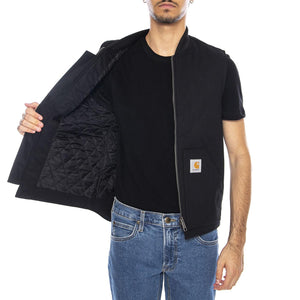 Classic Vest Black - Giacca Smanicata Uomo Nera I035695.8901  CARHARTT WIP 