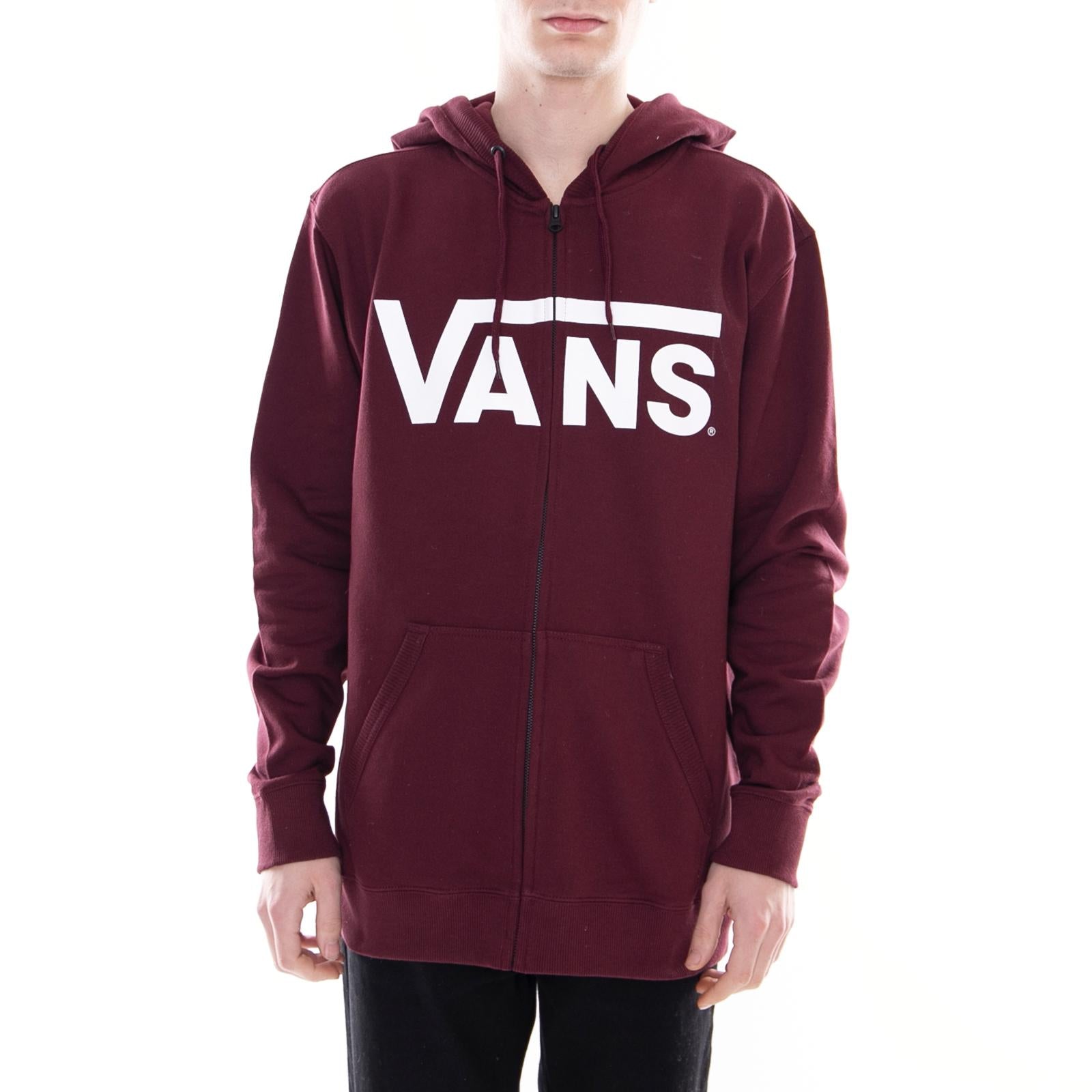 Mn Vans Classic Zip Port Royale Bordeaux V00J6KK1O  VANS 