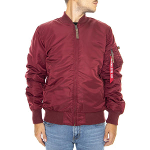 Ma-1 Vf 59 Long Jacket - Burgundy - Giacca Invernale Uomo Bordeaux 168100-184  ALPHA INDUSTRIES 