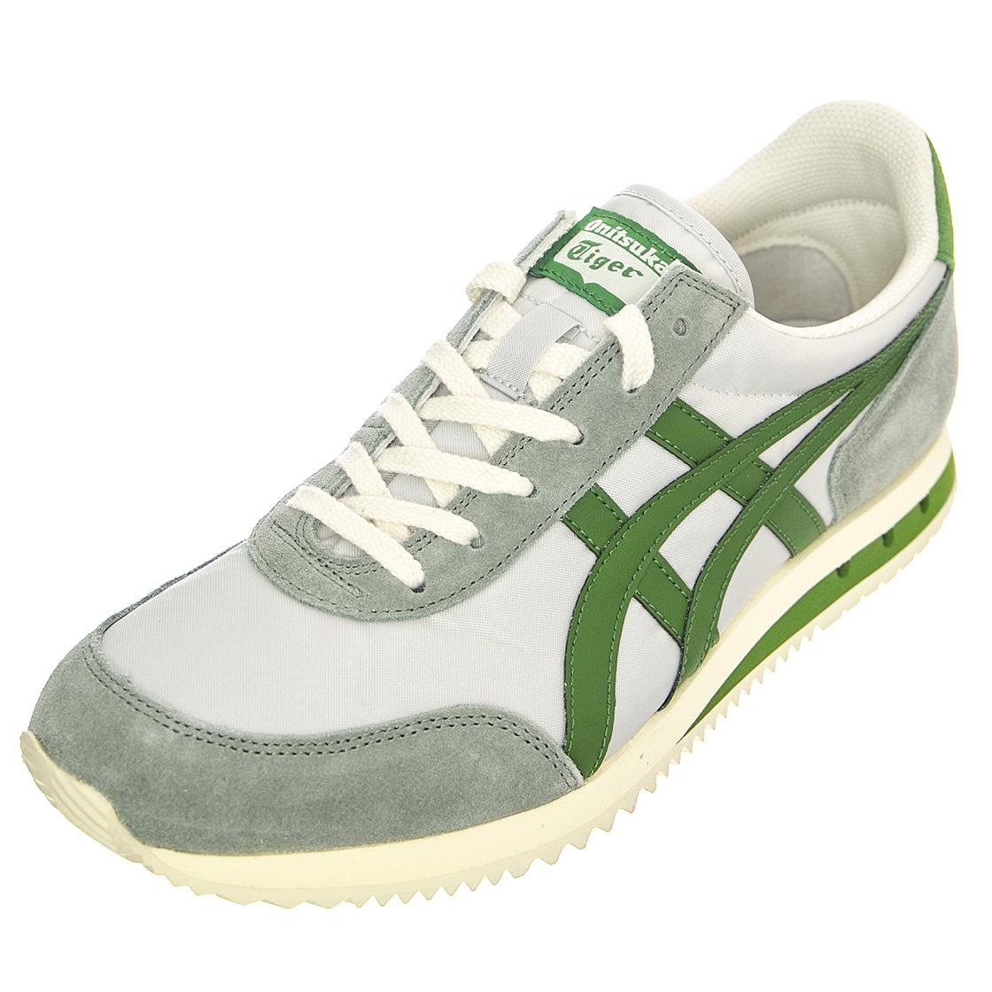 New York Grey / Green - Scarpe Stringate Profilo Basso Uomo Grigie / Multicolore 1183A205-025  ASICS 