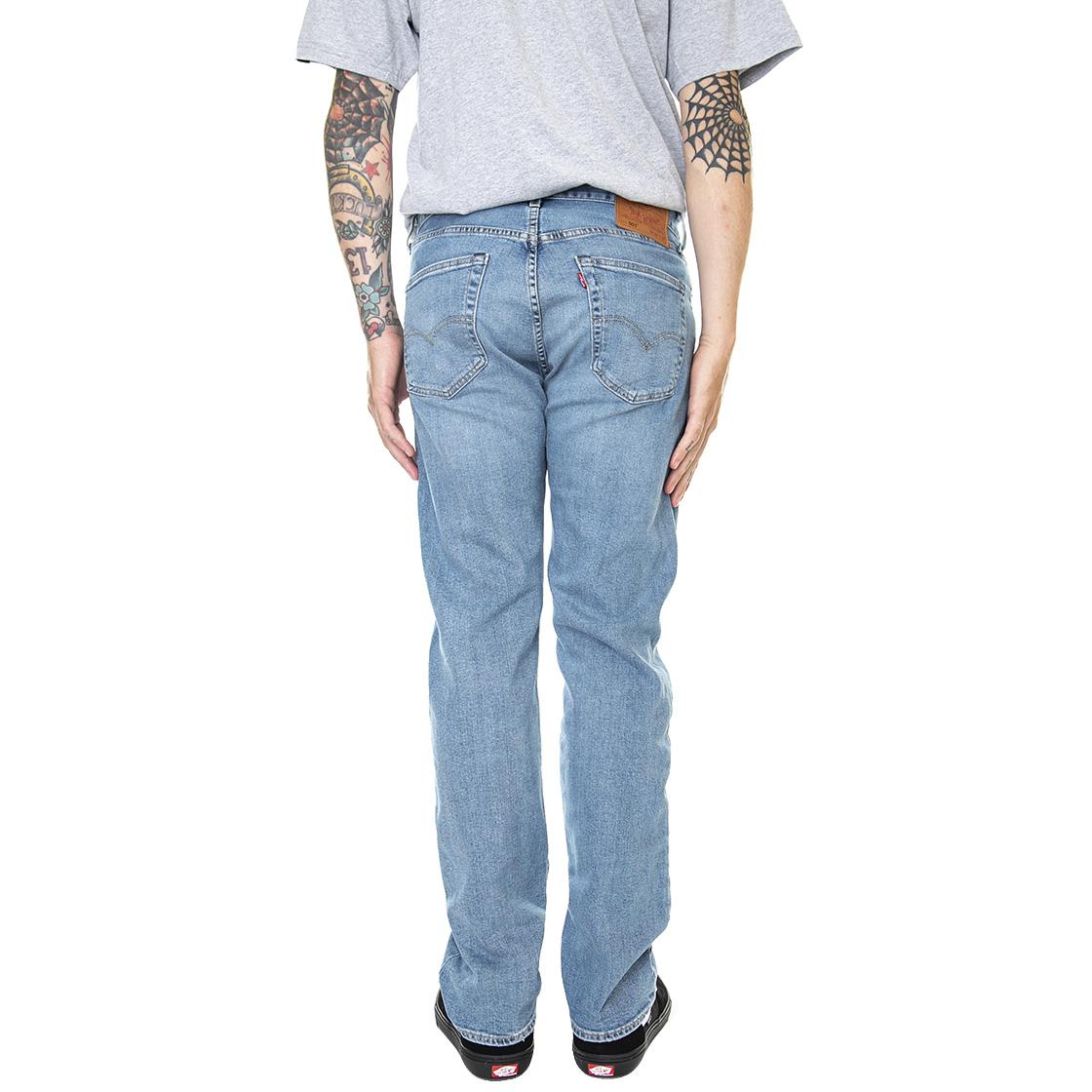 501 Levis Original Z1540 Light Indigo - Pantaloni Denim Jeans Uomo Blu 00501-3340 . LEVIS 