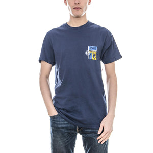 MN VANS X MARVEL BLACK PANTHER T-SHIRT - dress blues VA3HUPLKZ  VANS 