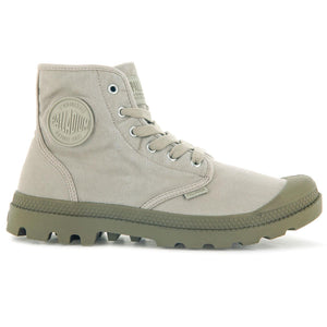 Pampa Hi Dune - Scarpe Stringate Profilo Alto Uomo Grigie PAS02352-297-M  PALLADIUM 