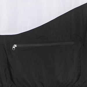 M NSW VW SWOOSH WVN HLFZIP JKT BLACK/WHITE/WHITE AJ2696-010  NIKE 