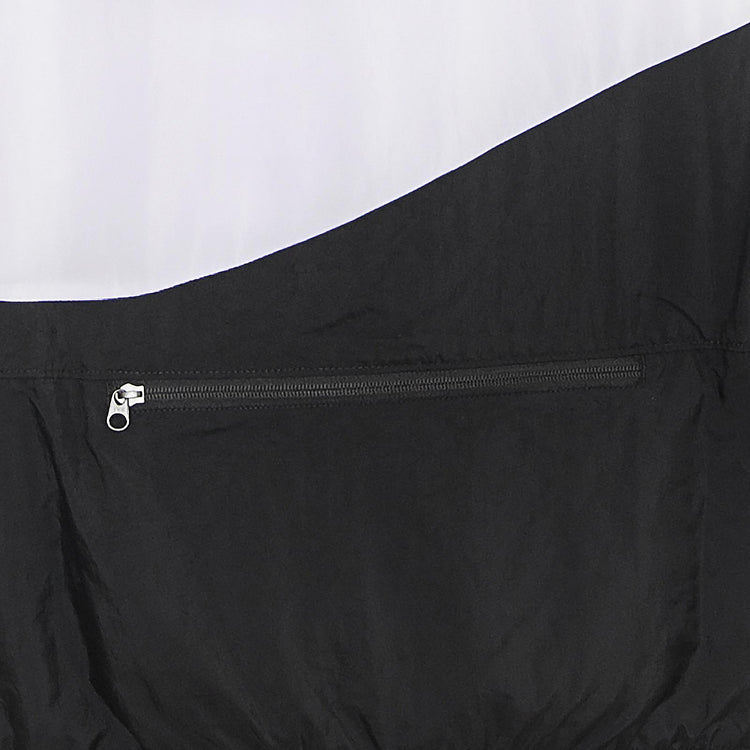 M NSW VW SWOOSH WVN HLFZIP JKT BLACK/WHITE/WHITE AJ2696-010  NIKE 