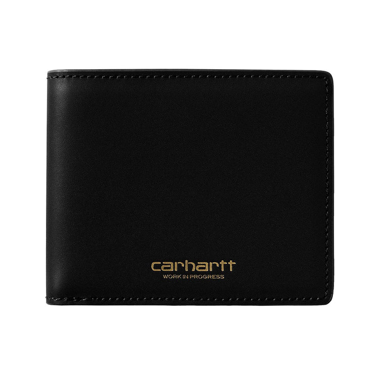 Vegas Billfold Wallet Black / Gold - Portafogli Nero I033108.00FXX  CARHARTT WIP 