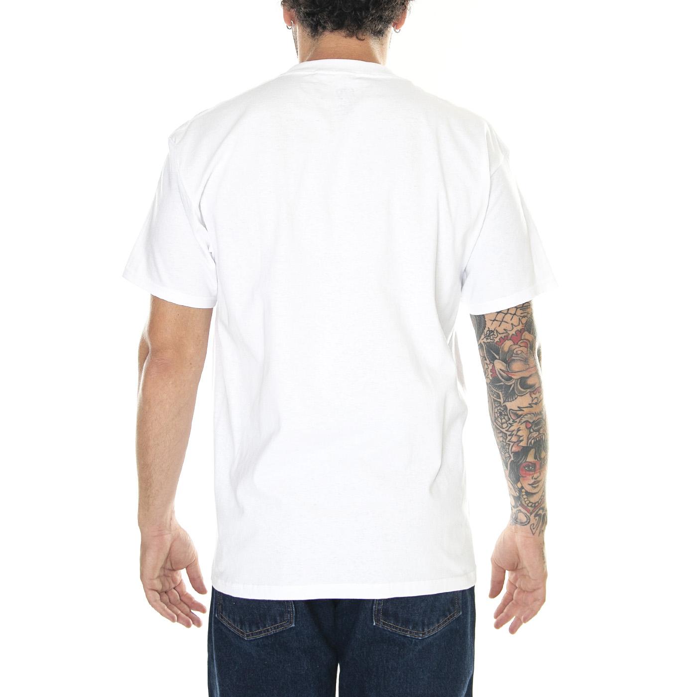 M' Obey Urban Renewal Classic Tee White - Maglietta Girocollo Uomo Bianca 165263589-WHT  OBEY 