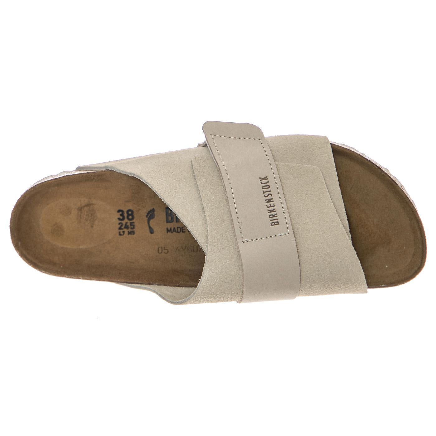 Kyoto antique white, Suede Leather/Nubuck - Sandali Uomo Bianchi 1024526  BIRKENSTOCK 