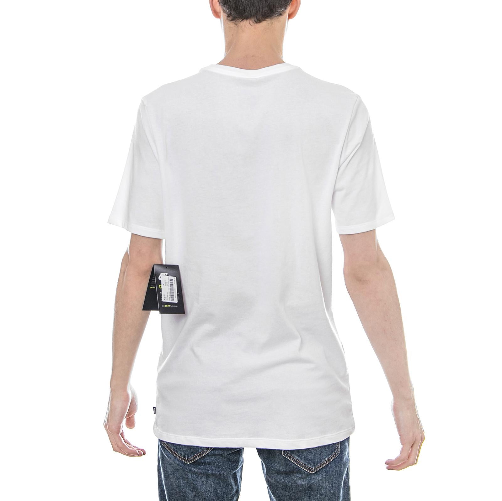 M NK SB DRY TEE BBQ FISH WHITE 912184-100  NIKE 