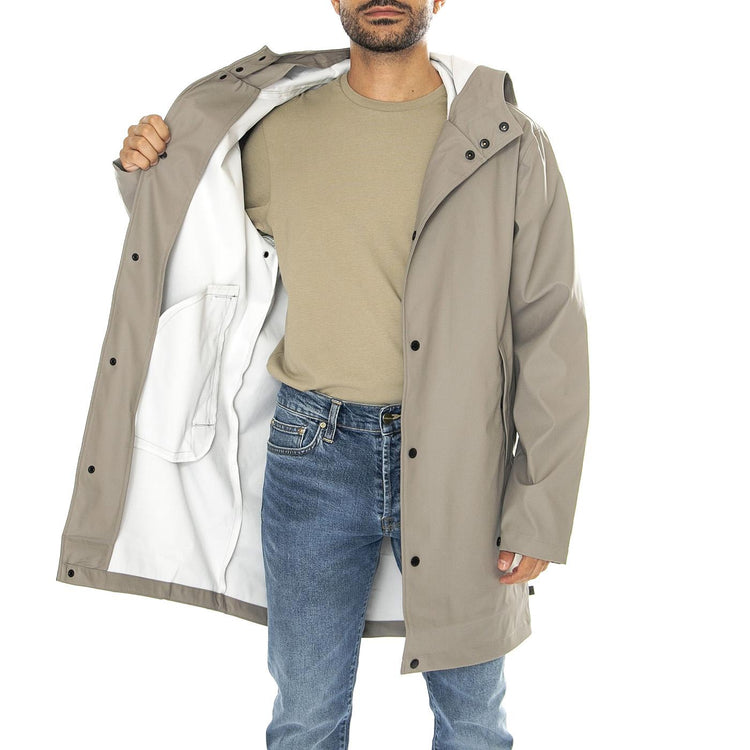 Onsluca Rain Wrought Desert Taupe - Giacca con Cappuccio Uomo Grigia 22029146-TAU  ONLY & SONS 
