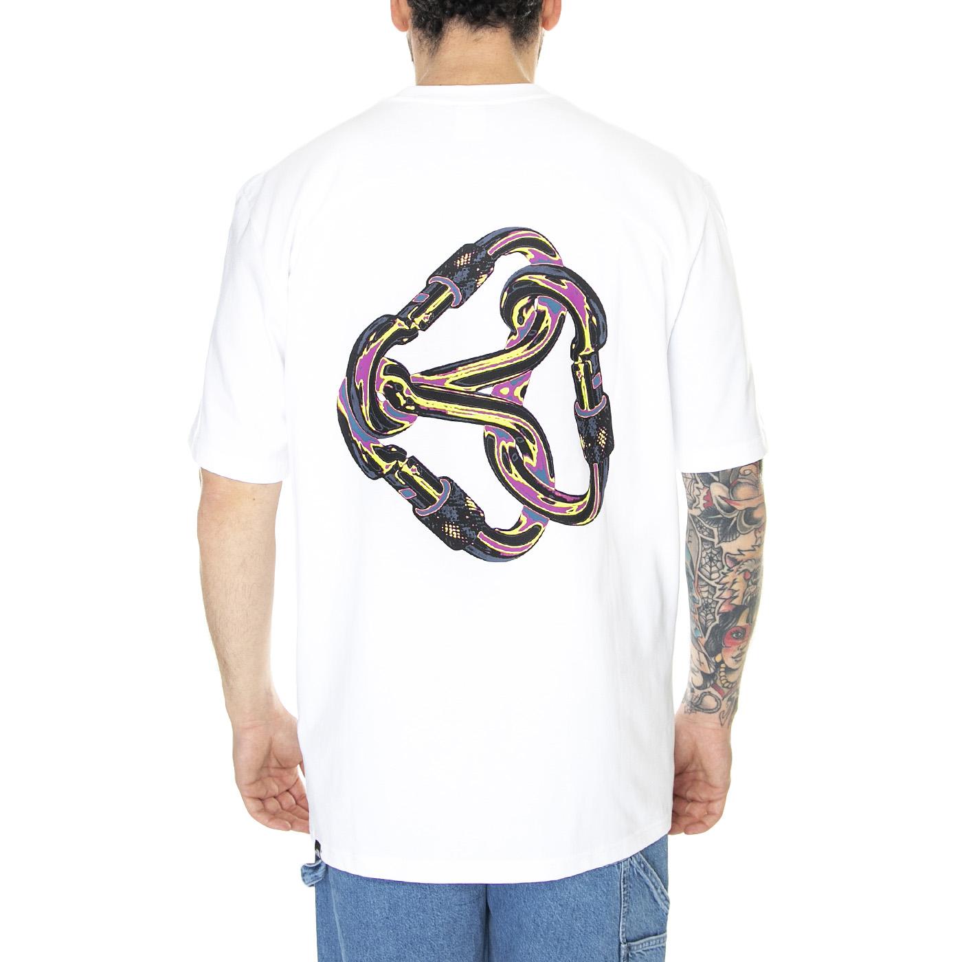 M Graphic T-Shirt Eu TNF White - Maglietta Girocollo Uomo Bianca NF0A83HQFN41  THE NORTH FACE 