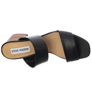  CATE01S1-BLACK LEAT  STEVE MADDEN 