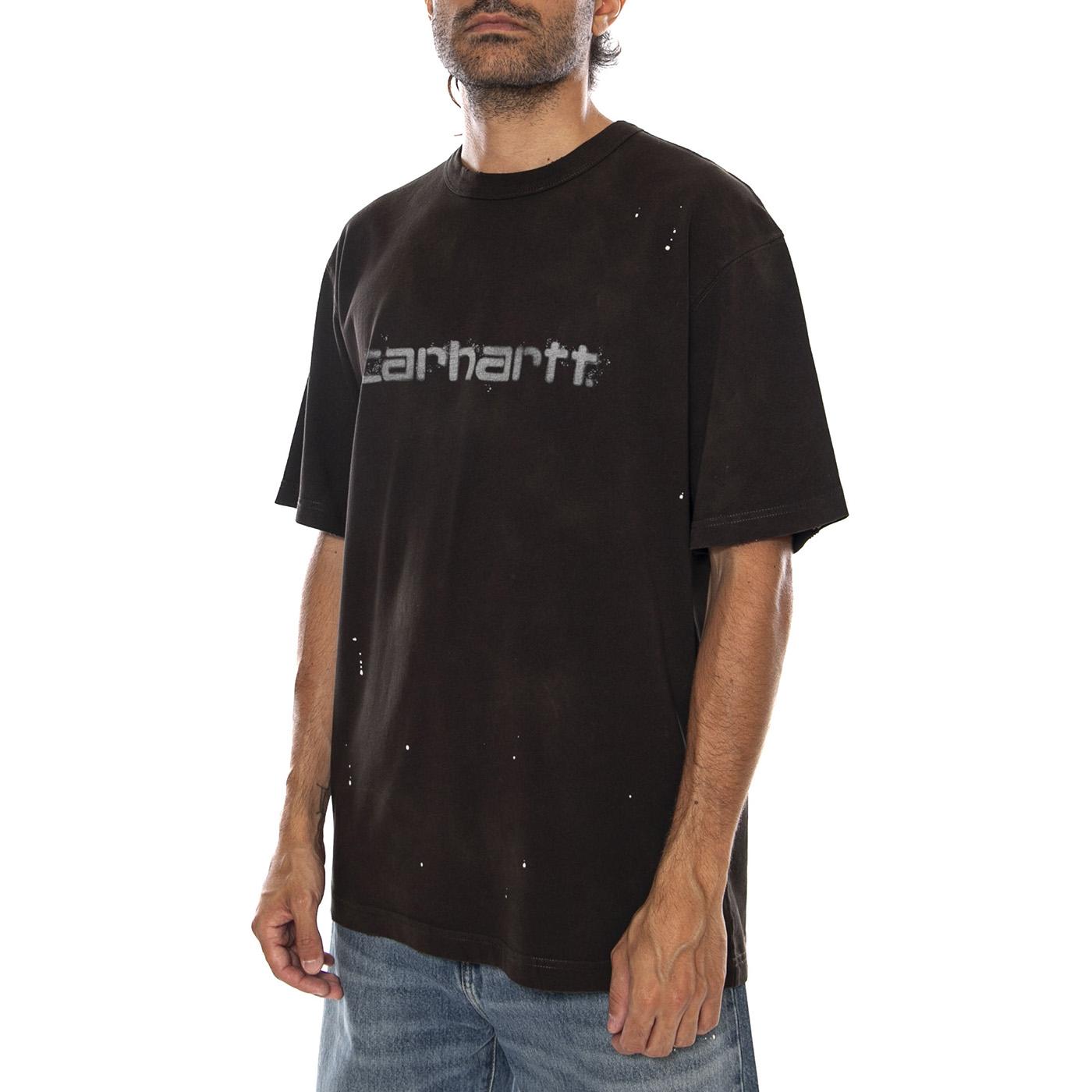S/S PAINTER T-SHIRT TOBACCO - Maglietta Girocollo Uomo Marrone I036853 47EJ CARHARTT WIP 