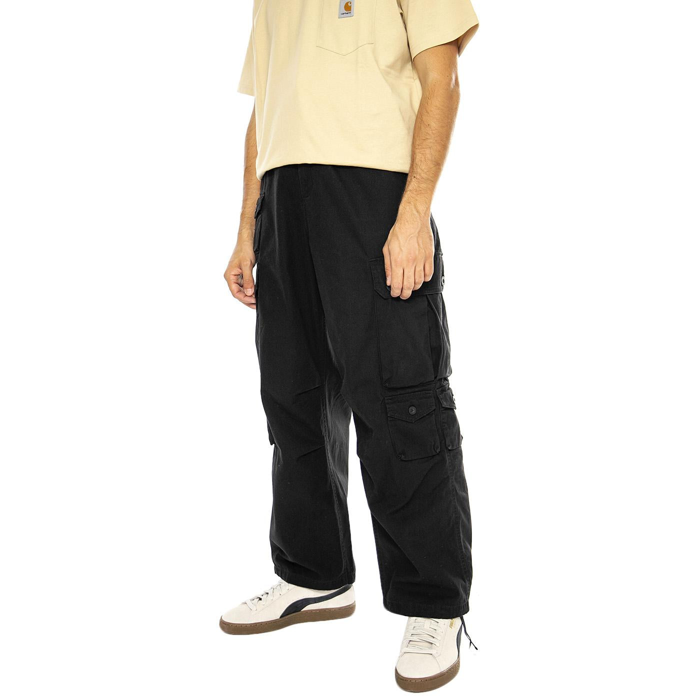 Tracker Pant Black - Pantaloni Uomo Neri I033835.89XX  CARHARTT WIP 