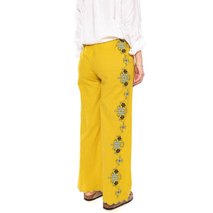 TROUSERS AMBER - Pantaloni Larghi Donna Arancio 4.73.073.33 170 MD'M 