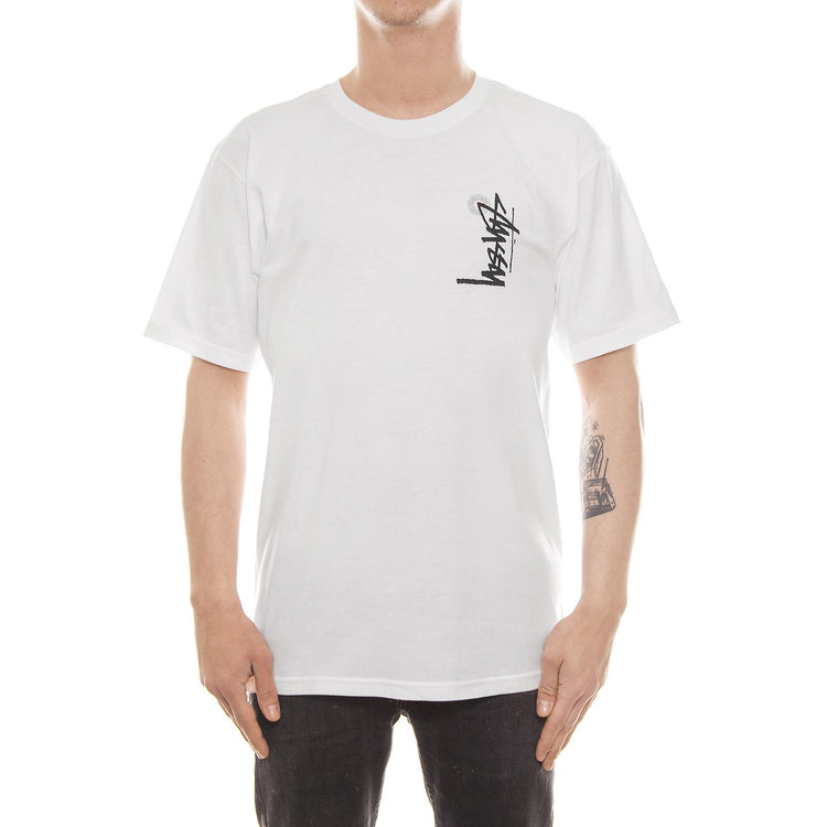 BUANA STOCK TEE WHITE 1904004-WHITE  STUSSY 