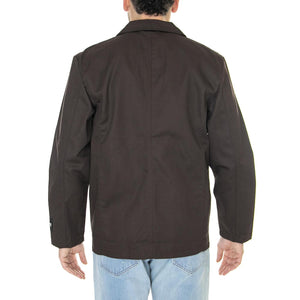 HIGHSNOBIETY X DICKIES Blazer Dark Brown - Giacca Estiva Monopetto Uomo Marrone DK0A4XXNDBX1  DICKIES 