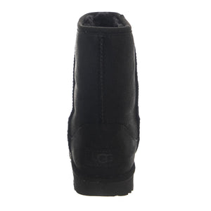 Classic Weather Short II Black K - Stivaletti Bambino Neri UGKCLSWPBK1019646K  UGG 