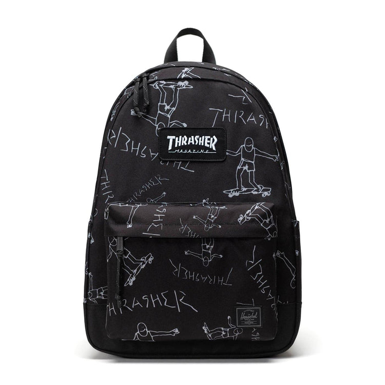 Thrasher Gonz Herschel Classic XL Backpack Black - Zaino Nero 11646-00001-OS 00001 HERSCHEL 