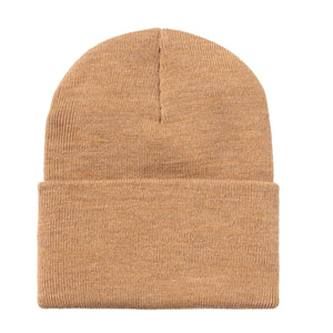 Acrylic Watch Hat Peanut Heather - Cappellino a Cuffia Marrone I020175.2ITXX  CARHARTT WIP 