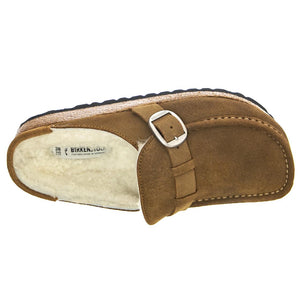 Buckley Shearling - Sandali Uomo Marroni - Calzata Stretta 1018127  BIRKENSTOCK 