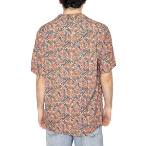 Passerine Aloha Shirt Coiro - Camicia Maniche Corte Uomo Multicolore 1962-COIRO  BRAVA FABRICS 