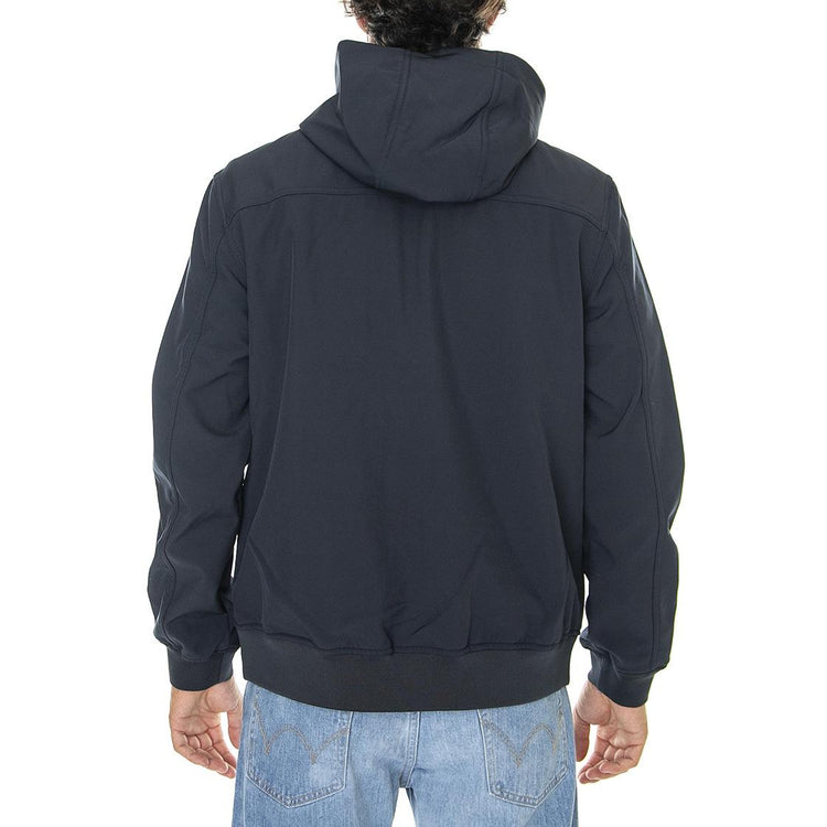 Rudd Softshell True Navy - Giacca Invernale con Cappuccio Uomo Blu F4RBC033-BLU  FARAH 