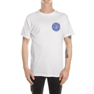 OBEY PROPAGANDA COMPANY PREMIUM S/S TEE WHITE / NAVY 165361201-WTNV  OBEY 
