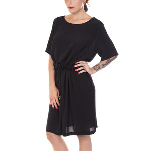 JANETT SHORT DRESS BLACK 86210_4  MINIMUM 