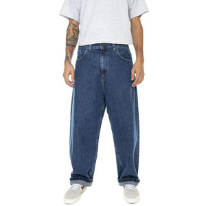 Brandon Pant Blue stone washed - Pantaloni Denim Jeans Uomo Blu I031246-0106  CARHARTT WIP 