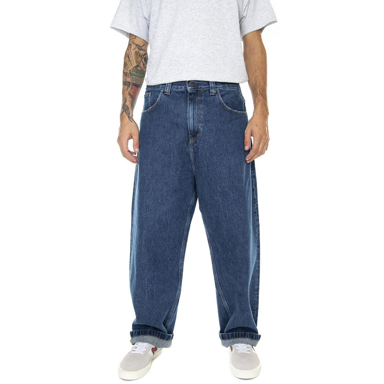 Brandon Pant Blue stone washed - Pantaloni Denim Jeans Uomo Blu I031246-0106  CARHARTT WIP 