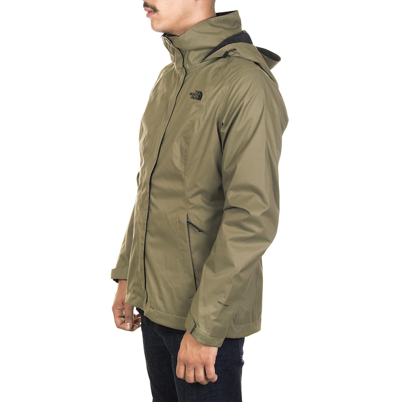 W EVOLVE II TRI JKT BURNT OLIVE GRN T0CG567D6  THE NORTH FACE 