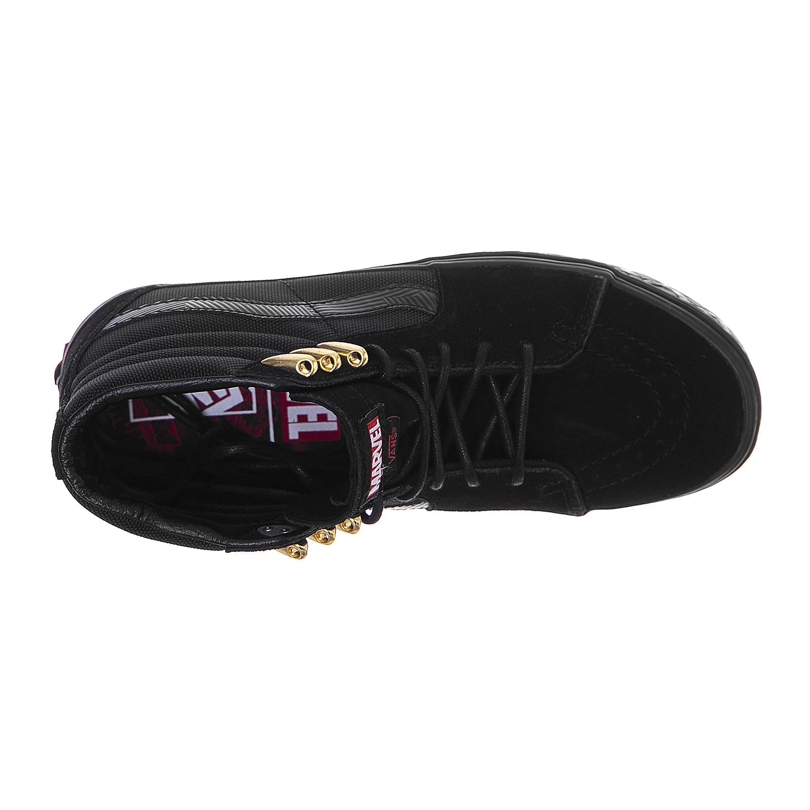 UA SK8-HI (MARVEL) BLACK PANTHER/BLACK VA38GEUBH  VANS 