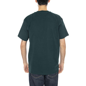 S/S American Script Maglietta -- Maglietta Uomo Dark Fir I029956.05AXX . CARHARTT WIP 