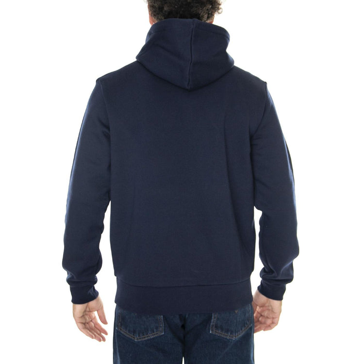 M' Sweatshirt SH9623-166 Hoodie Blue - Felpa con Cappuccio Uomo Blu SH9623-166 . LACOSTE 