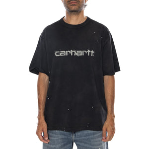S/S PAINTER T-SHIRT BLACK - Maglietta Girocollo Uomo Nera I036853 89EJ CARHARTT WIP 