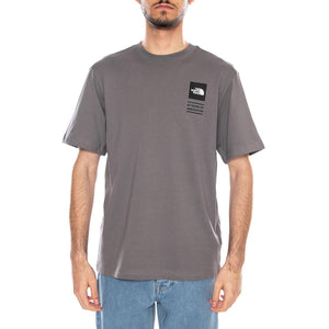M BCD CEL RX SS Tee Smoked Pearl - Maglietta Girocollo Uomo Grigia NF0A8GAQ 0UZ1 THE NORTH FACE 