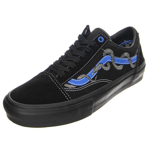 MN Skate Old Skool Breana Geering Blue / Black - Scarpe Stringate Profilo Basso Uomo Nere VN0A5FCBY401  VANS 