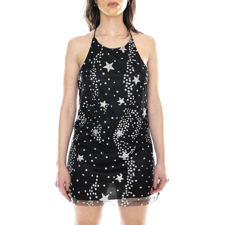  MRCZIGGYDRESS-SILBLK  MOTEL ROCKS 