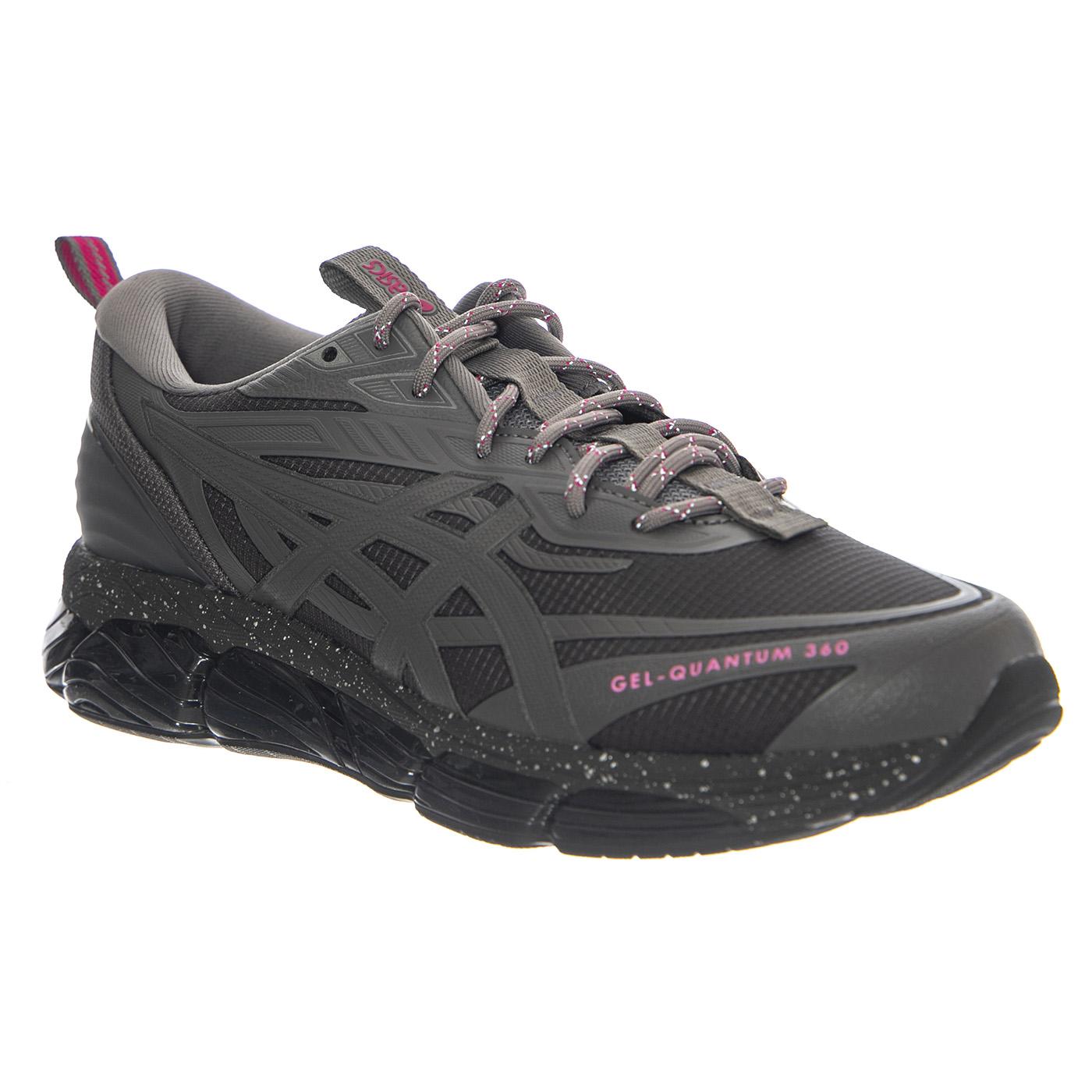 GEL-QUANTUM 360 VIII UTILITY Obsidian Grey / Black - Scarpe Stringate Uomo Nere 1203A471-025 . ASICS 