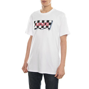 Housemark Tee Checkered Fill - White 22489-0080  LEVIS 