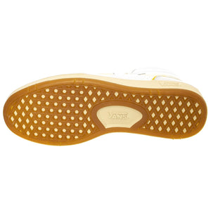 UA Lowland Hi CC JMP Serio Collection Yellow / White - Scarpe Stringate Profilo Alto Uomo Bianche / Multicolore VN0A7Q4QYL31  VANS 