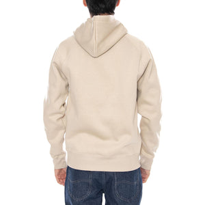 Hooded Chase Sweat Fleur De Sel / Gold - Felpa con Cappuccio Uomo Beige I033661.38AXX  CARHARTT WIP 