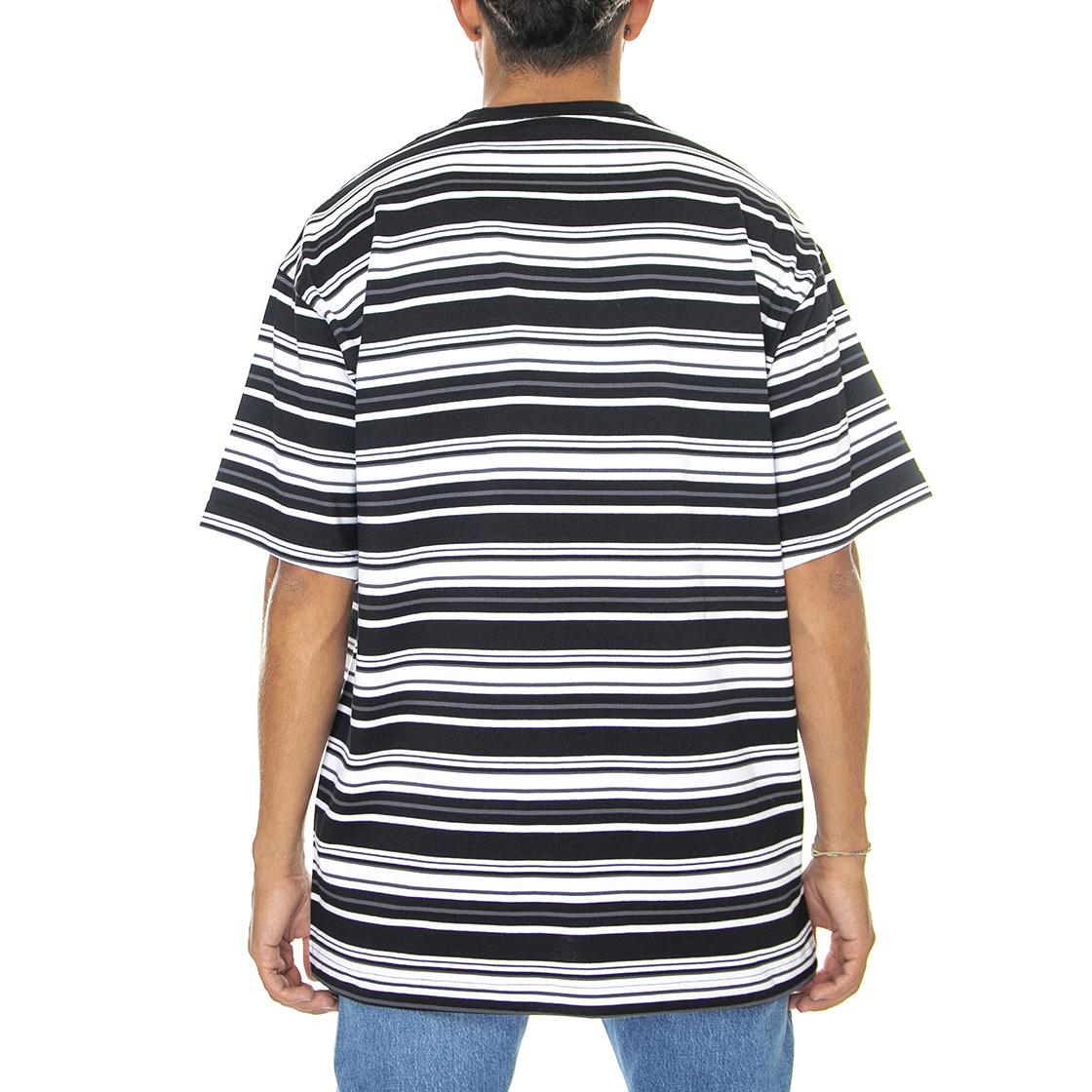 Westover Stripe Tee Black - Maglietta Girocollo Uomo Nera / Multicolore DK0A4Y1PBLK1  DICKIES 