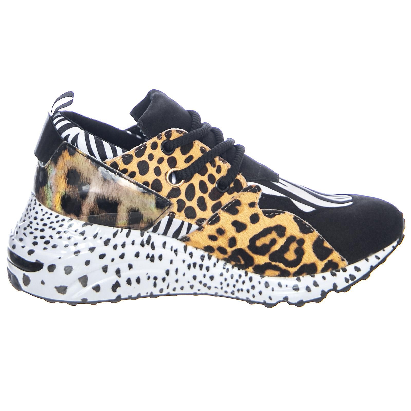 Cliff Shoes - Zebra / Multi - Scarpe Profilo Basso Donna Multicolore SMPCLIFF-ZEBRA  STEVE MADDEN 