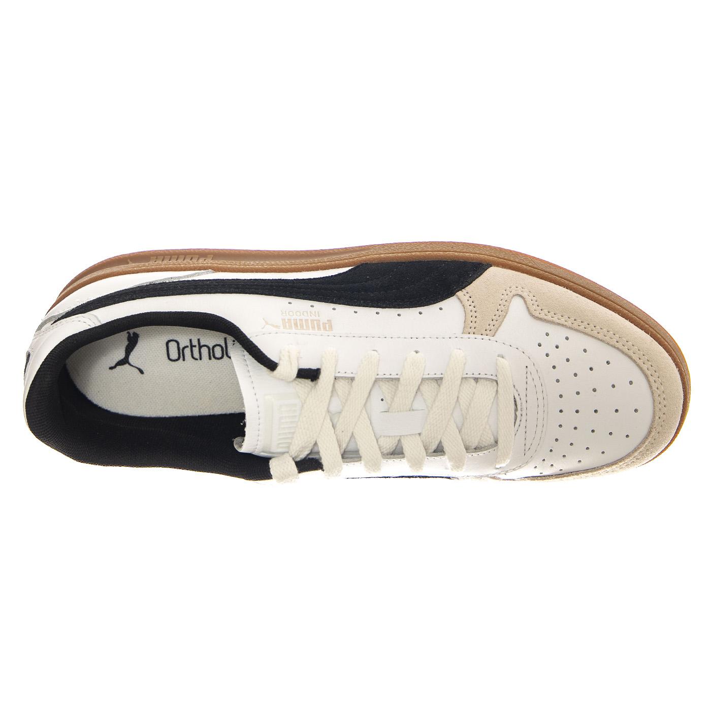 Indoor Puma White-Puma Black-Gum - Scarpe Uomo Multicolore 401360-01  PUMA 