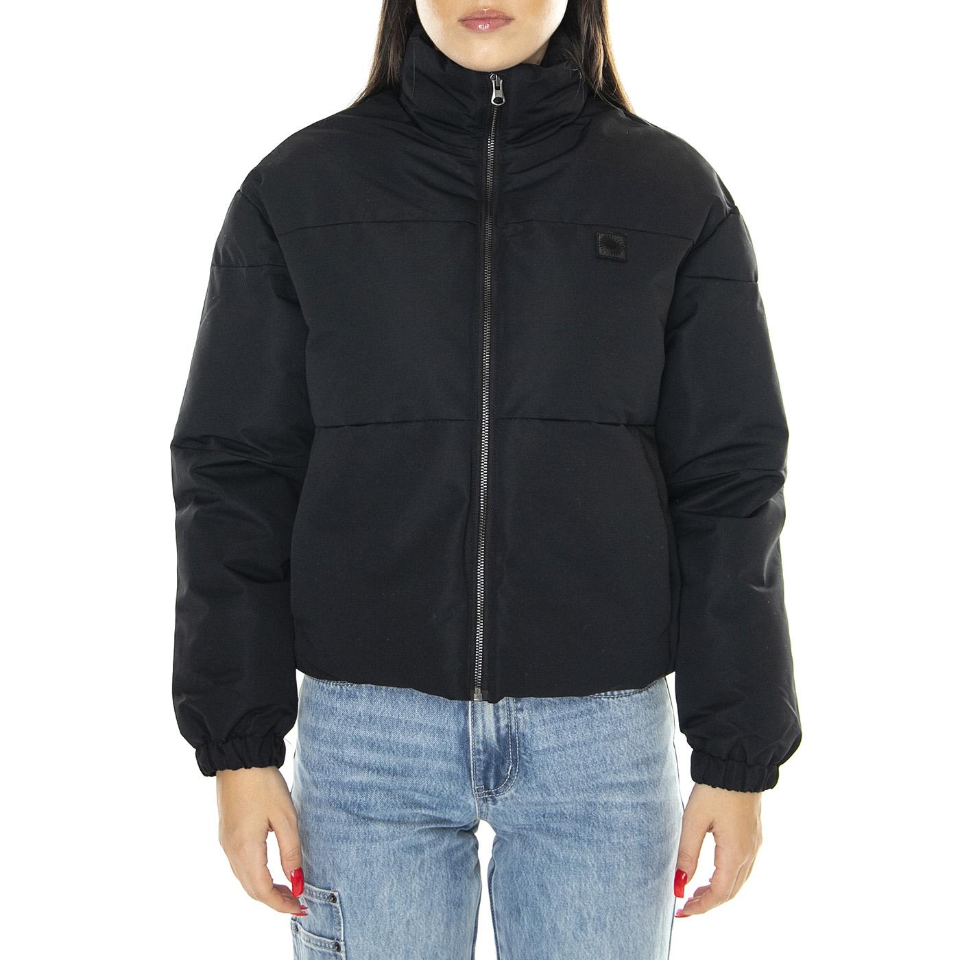 Black Trash Gemma Jacket - Giacca Donna Nera WJK00067  THINKING 