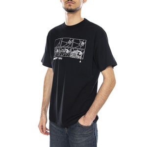 S/S Theory And Practice T-Shirt -- Maglietta Uomo Nera I035501.89XX . CARHARTT WIP 