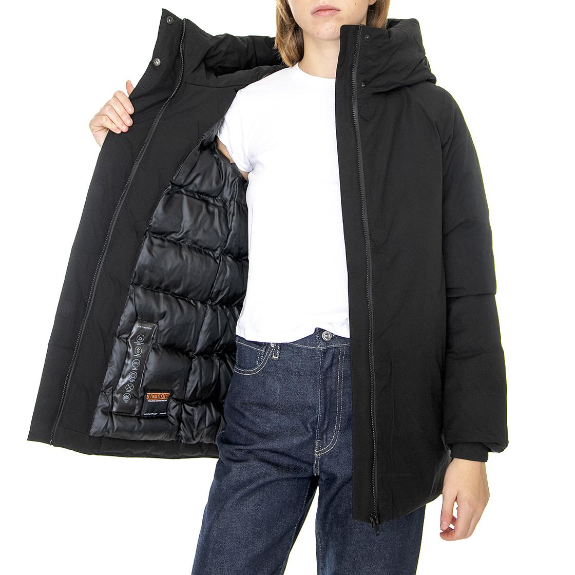 W´s Jacket Katniss Black T-Spin Light 5000 - Giacca Invernale con Cappuccio Donna Nera 330367-110  ELVINE 